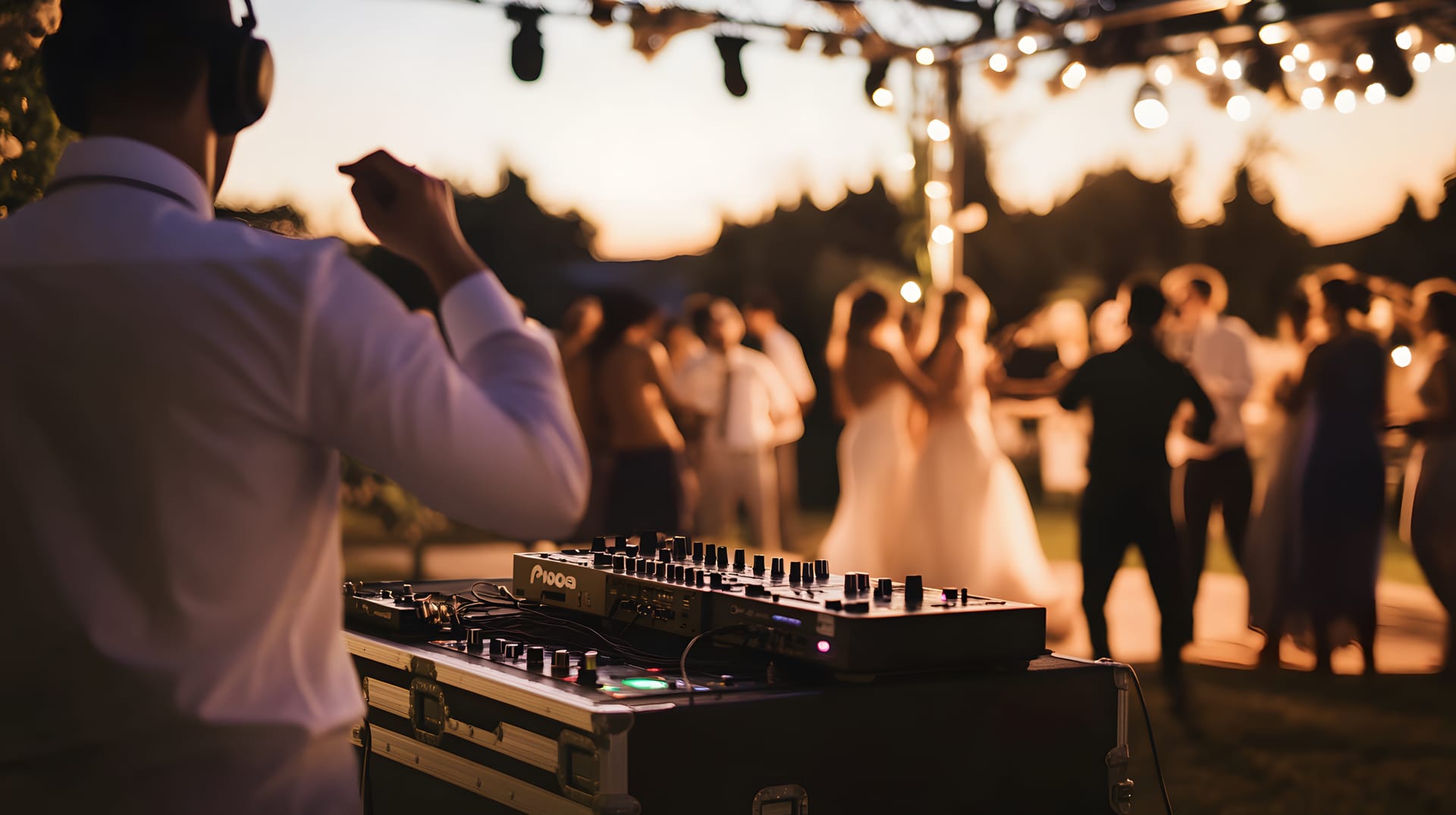 Ferngully Productions DJ performing at an outdoor event